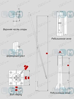 Опора ОГКС-16